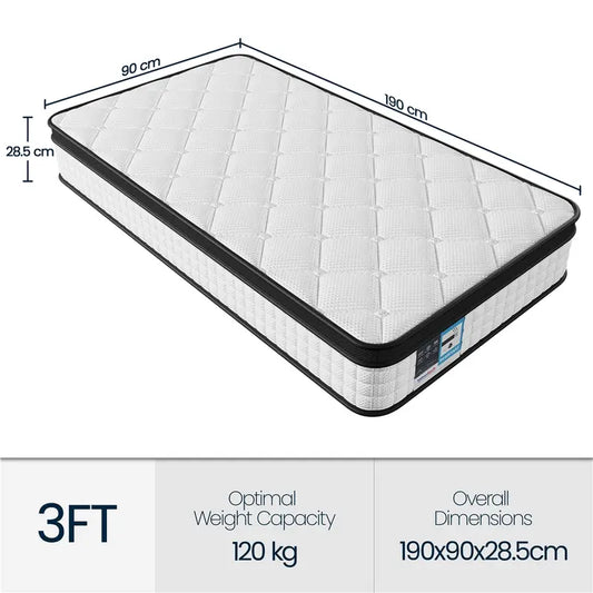 Single Hybrid Mattress - 3D Breathable Fabric